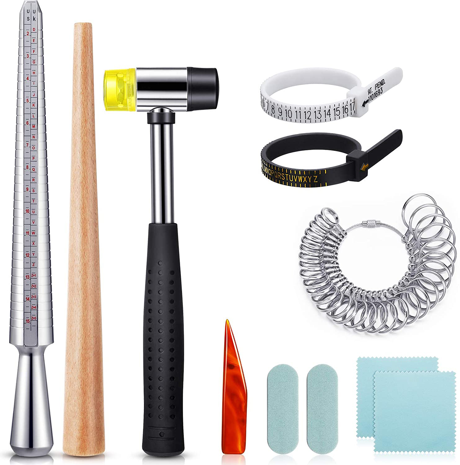 11 Stuks Van Ons Uk Ringdoorn  - Jewelry Making Machines recensie en prijs